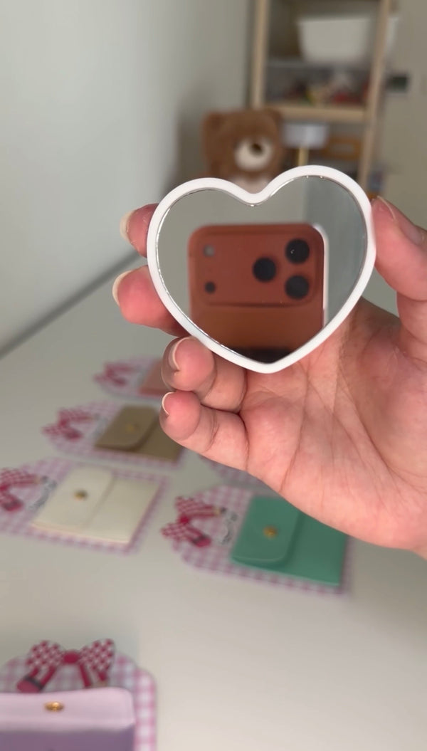 Mirror with wallet
