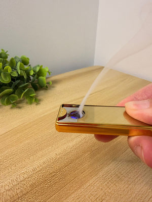 Electronic Incense Burner with Oud in Leather Case | Luxury Eid Gift Set