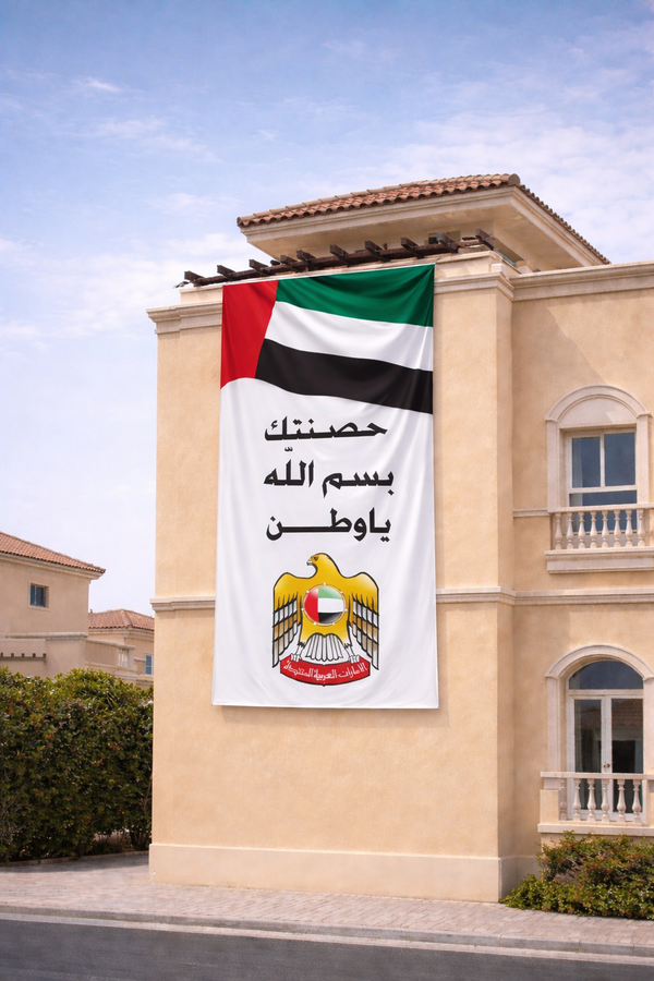 بانر الإمارات – فخر وانتماء برسم العلم 